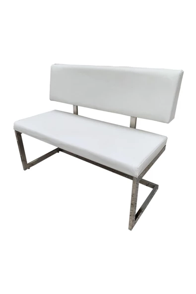 Evim-E Aksesuar C Profil Bank Takımı Masasız (2+2 Oturum) Nikelajlı - Metal - 2