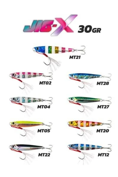 Fujin Jig-x Jigging Jig Yem Yellow Chart-30 gr