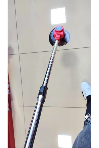 Şarjlı Ot Tırpanı - Çift Akülü Ot Temizleme ve Biçme Makinesi - 6