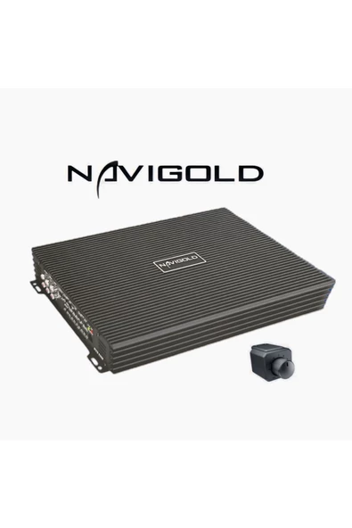 Navigold Nvg-5250 5 Kanal 5000 Wat oto Amfi Power 4ohm 4x80w-2ohm 4x120w Rms 1x 250w Rms Bas Kontrollü