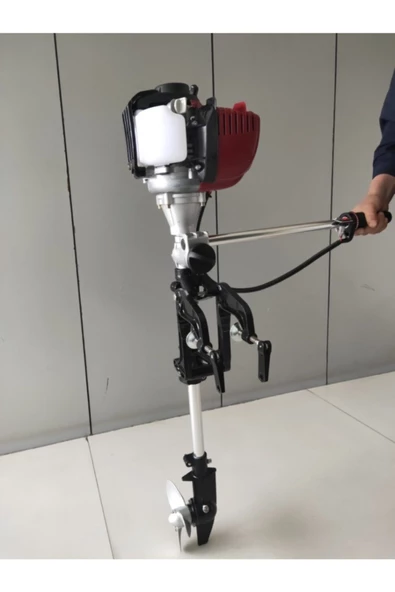 Outdoors Motorlu Tırpan Uyumlu Tekne Motoru Aparatı Kayık Sandal Aparatı - 4