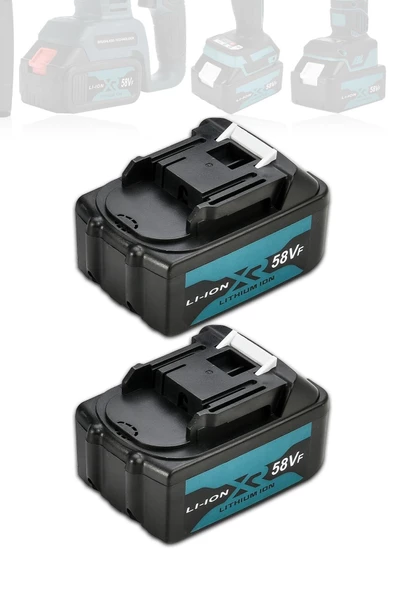 General Power Pro Şarjlı Akülü Kalın Batarya 58vf 2 Adet