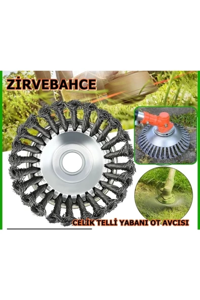 Zirve  Tırpan Telli Yabi Ot Temizleme Fircası Gx