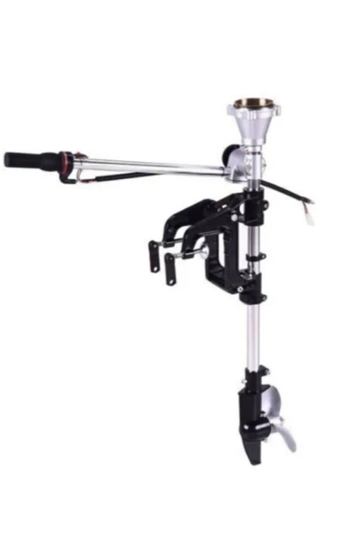 Outdoors Motorlu Tırpan Uyumlu Tekne Motoru Aparatı Kayık Sandal Aparatı