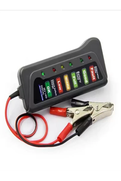 Akü Test Cihazı 12v Batarya Test Akü Ölçme - 2