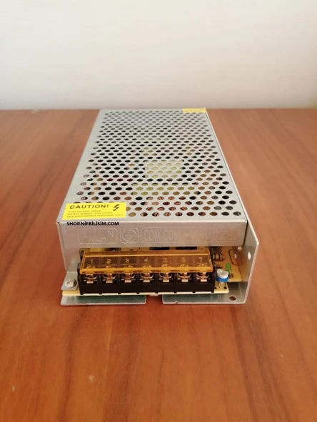 Mervesan MRW-120-12 12 Volt 10 Amper Metal Kasa Adaptör Kamera Adaptörü