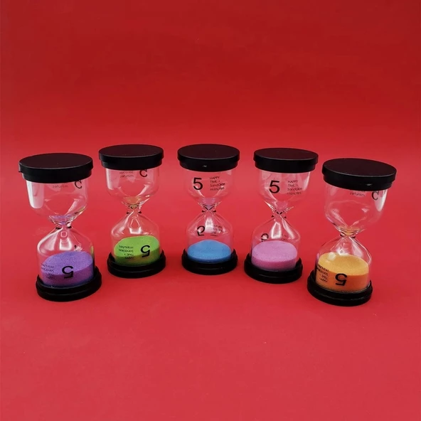 5 Dakikalık Dekoratif Kum Saati - Resim 2