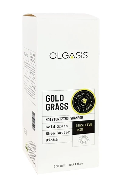 Olgasis Gold Grass Shampoo - Kepek ve Sedef İçin Biotin ve Shea Butter Günlük Şampuan 500 ml - 3
