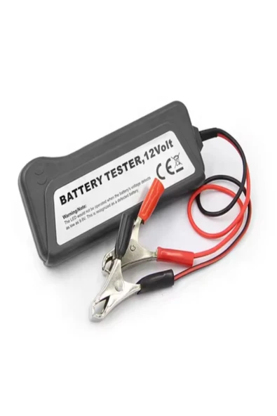 Akü Test Cihazı 12v Batarya Test Akü Ölçme - 3