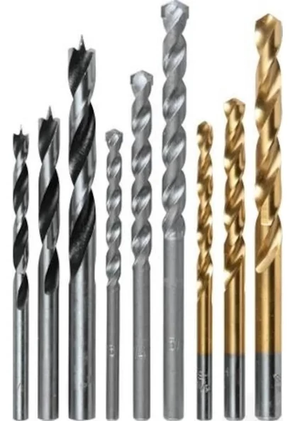 Knitex 9 Parça Matkap Ucu Seti KTX-1169 - 2