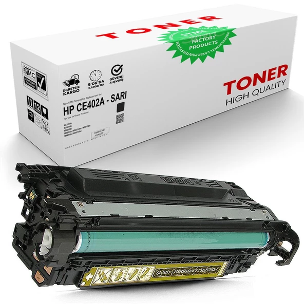 Hp  Laserjet Pro Mfp M274Dn / 201A-Cf402A | Canon CRG-045 Sarı Toner