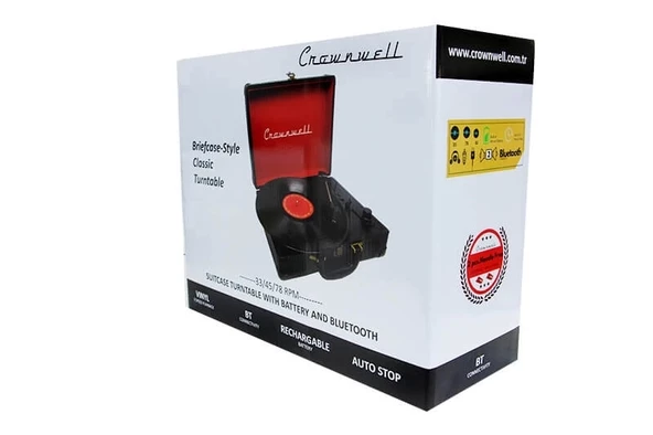 Pikap Çantalı Crownwell Bluetooth Ve Şarjlı - Resim 8