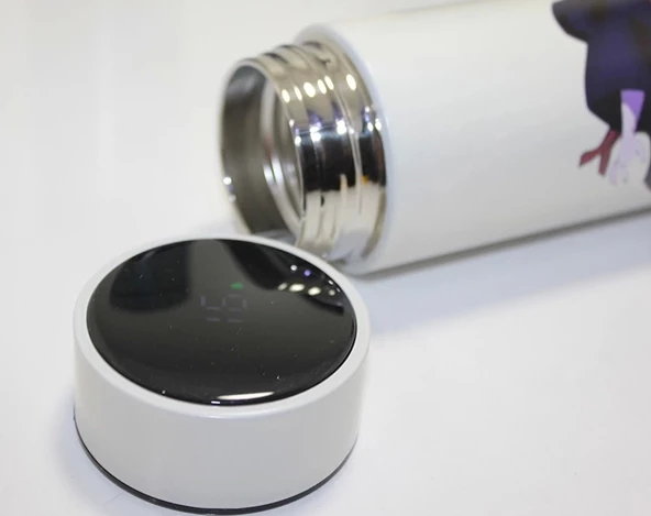 Anime Baskılı Digital Göstergeli Termos 500 Ml Alk381 - Resim 2