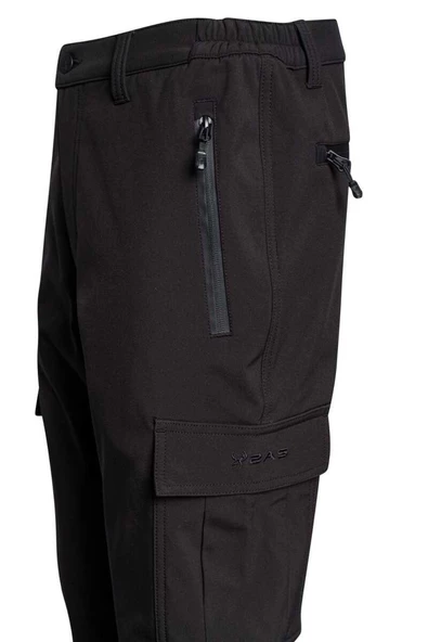 2AS BARUNAS ERKEK İNCE SOFTSHELL KARGO PANTOLON - 3