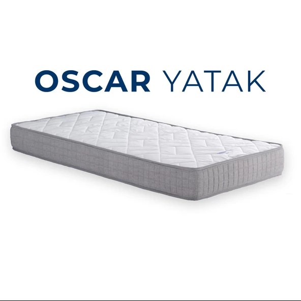 Homedius Oscar Tek Kişilik Ortopedik Yatak 90x190 Beyaz 90x190 - 6