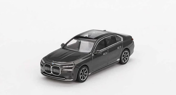 Mini GT 818 BMW İ7 xDrive60 Dravit Grey LHD Model Araba