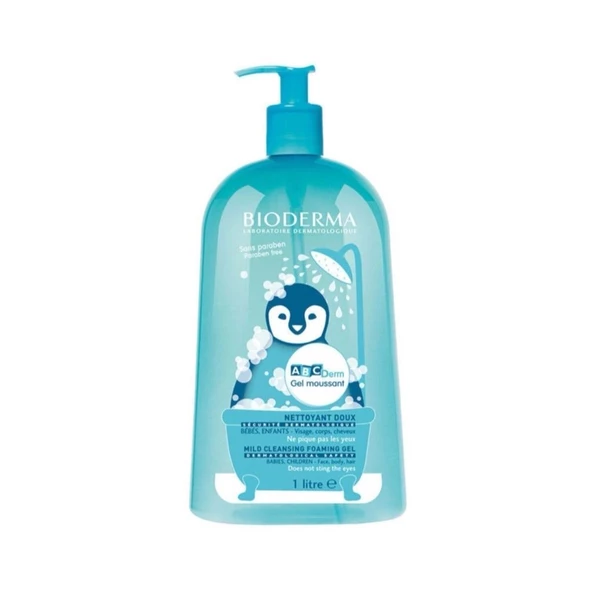 Bioderma ABC Derm Gel Moussant 1 lt - 1