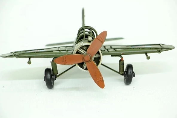 Dekoratif Metal Uçak - Resim 6