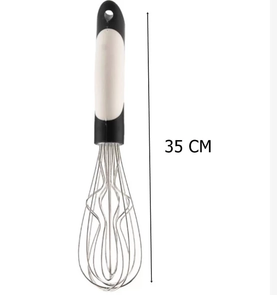 35 Cm Silikon Saplı   Çırpıcı Tel Çırpma Teli - 2