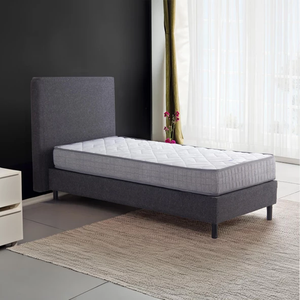 Homedius Oscar Tek Kişilik Ortopedik Yatak 90x190 Beyaz 90x190