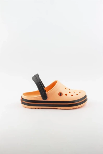 Akınalbella Kadın Sandalet / Terlik NEON TURUNCU-SIYAH - 3