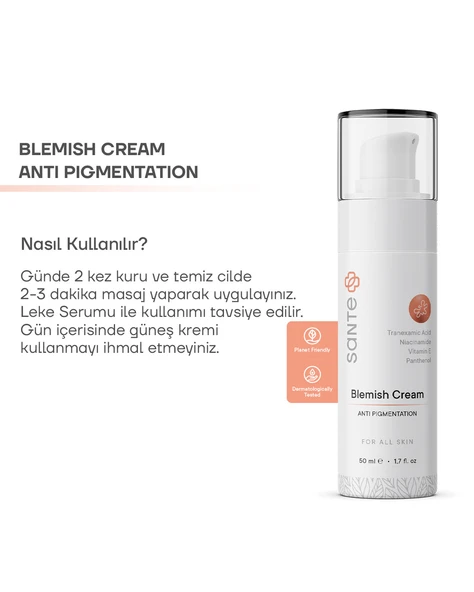 Sante Plus Cilt Lekelerini Gidermeye Yardımcı Aydınlatıcı Ton Eşitleyici Leke Kremi 50 ML - 4