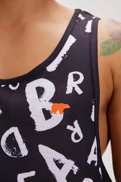 Bad Bear Bling Tank-Top Erkek Atlet - 5