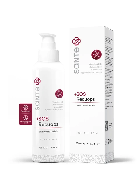 Sante Plus +SOS Recuops Yatıştırıcı Bariyer Onarıcı Cilt Bakım Kremi 125 ML ( Egzama, Sedef, Kaşıntı ) - 5
