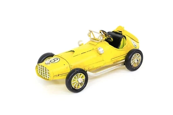 Dekoratif Metal Araba - Resim 4