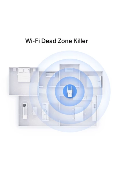 TP-Link RE705X AX3000 Wifi Güçlendirici - Resim 3