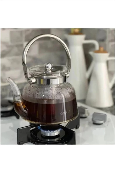 Arow Ateşe Dayanıklı Borosilikat Cam Demlik 800 ML 1660