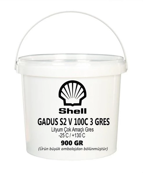 SHELL GADUS S2 V100C 3 - 900 GR (ESKİ ADI ALVANİA RT 3)