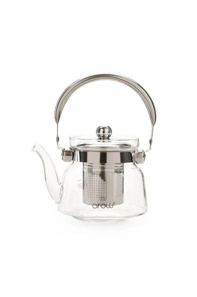 Arow Ateşe Dayanıklı Borosilikat Cam Demlik 800 ML 1660 - 4