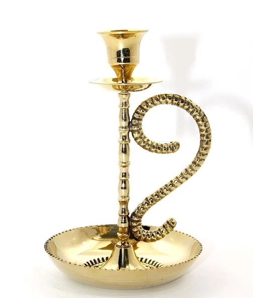 Tekli Pirinç Şamdan 4931 ürün görseli