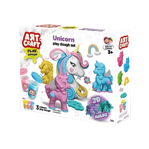 03999 Art Craft Unicorn Hamur Set 168 Gr -Fentoys - 1