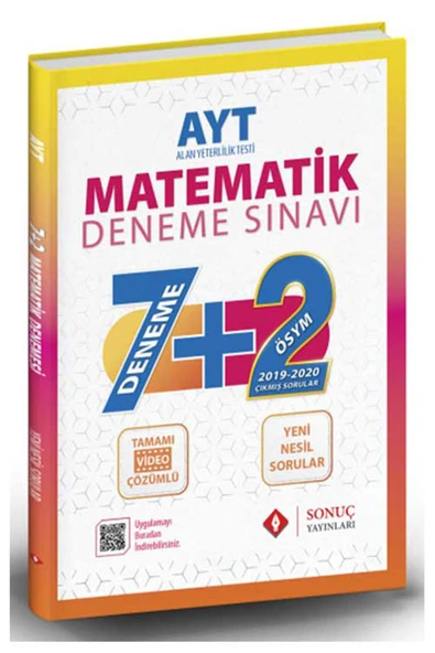Sonuç Ayt Matematik 7+2 Deneme