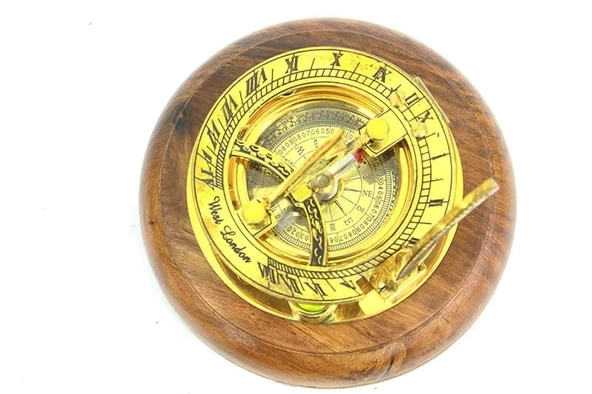 Güneş Saati Ahşap Tabanlı - Resim 4