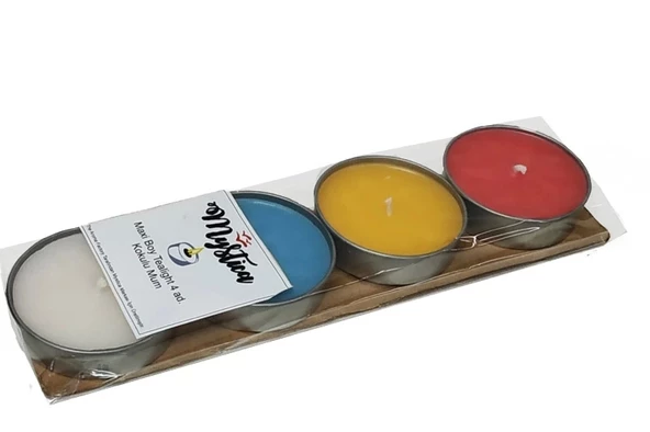 Mum Kokulu 4'lü Sıralı - Resim 5
