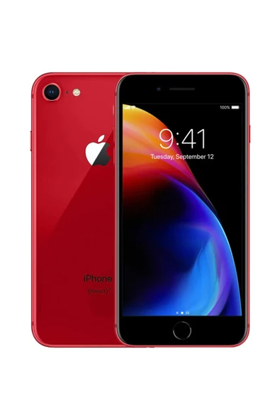 Yenilenmiş iPhone 8 64 GB Kırmızı Cep Telefonu kırmızı - B Kalite - 2