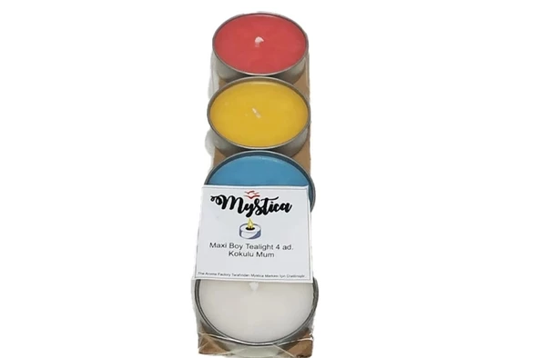 Mum Kokulu 4'lü Sıralı - Resim 6