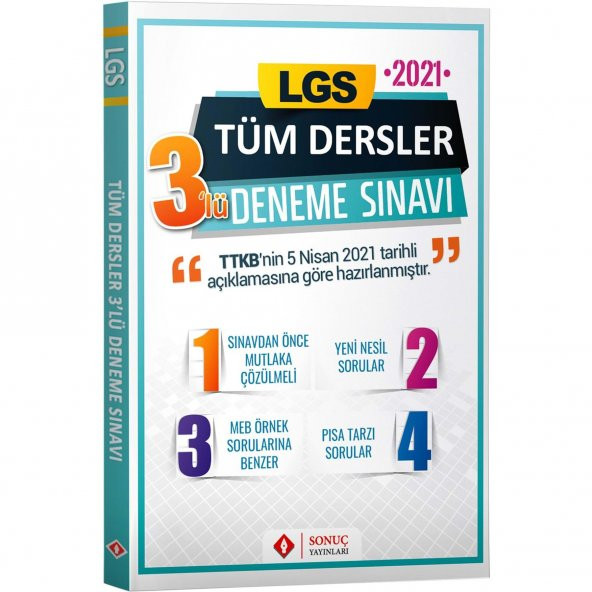 Sonuç Lgs Tüm Dersler 3lü Deneme