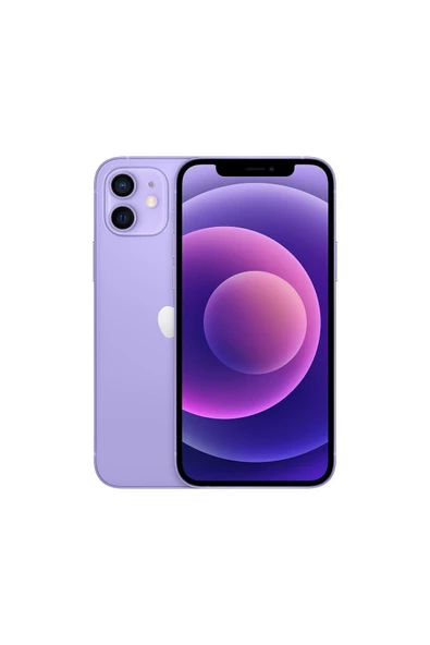 Yenilenmiş iPhone 12 Mini 64 GB Mor B Grade