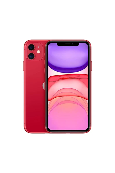 Yenilenmiş iPhone 11 64 GB Kırmızı Cep Telefonu (12 Ay Garantili) - A Kalite - 2