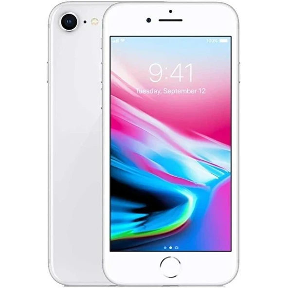 İphone 8 64gb A Grade Yenilenmiş Gümüş (12 AY GARANTİLİ)