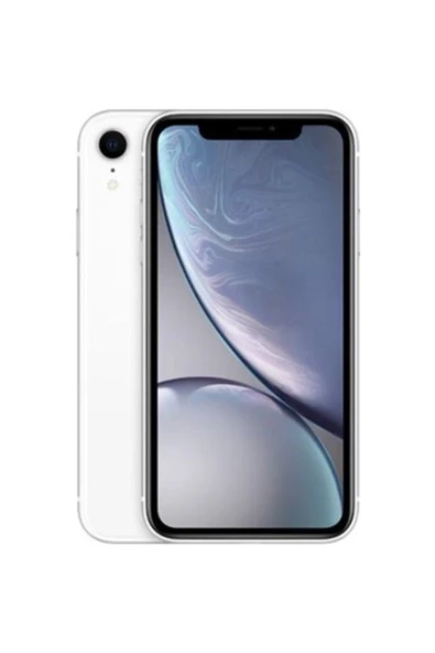 Yenilenmiş Iphone Xr 64 GB Beyaz Cep Telefonu (12 Ay Garantili)