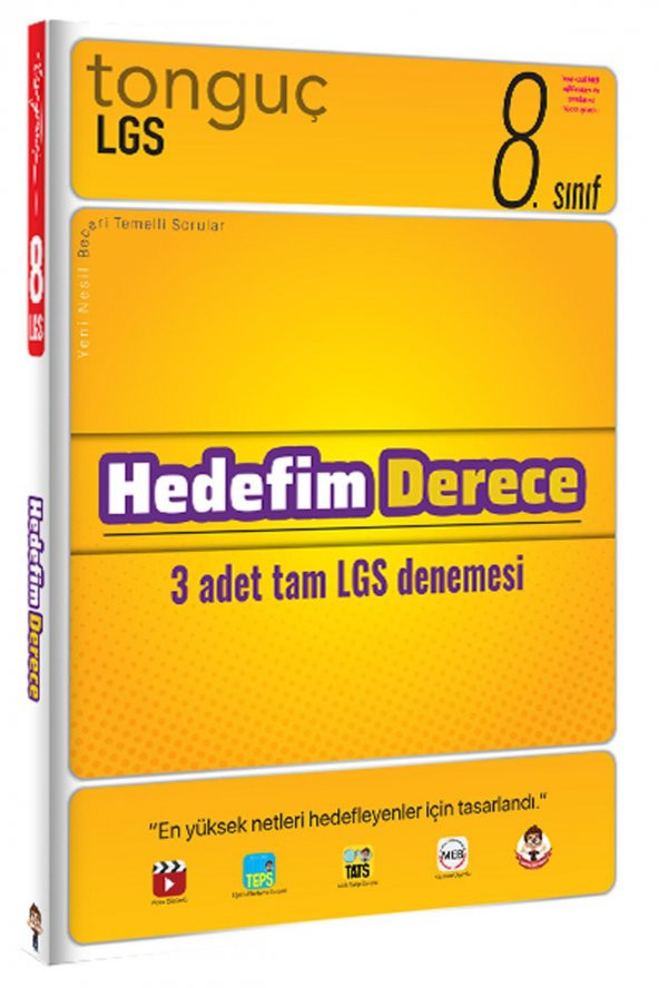 Tonguç 8.Sınıf LGS Hedefim Derece Denemeleri