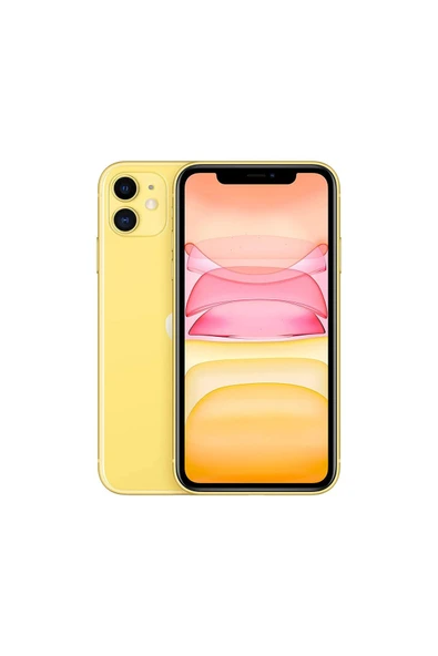 Yenilenmiş IPHONE 11 64GB -A Kalite- Sarı - 2
