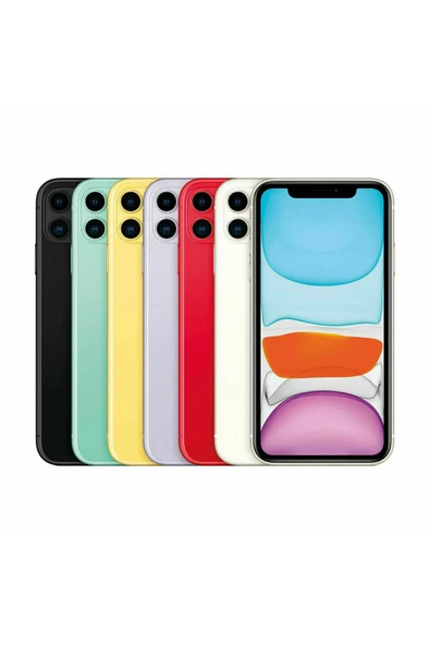 İphone 11 64 Gb Siyah Yenilenmiş Cep Telefonu A kalite - 3