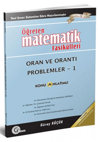 Gür Öğreten Matematik-Oran ve Orantı Prblemler-1