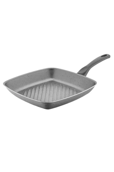 Wilma 2’li Tava Seti - Wok Tava Ve Grill Izgara Tavası Set Granit Kalın Kaplama - 3